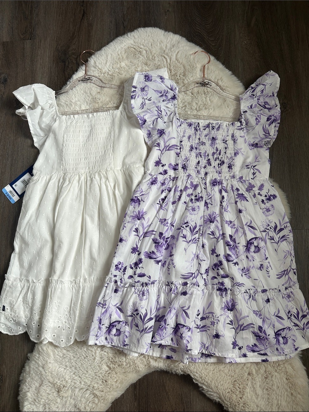 Girls' Ruffle Sleeve Dress Gap 6/6X - Picture 6 of 6